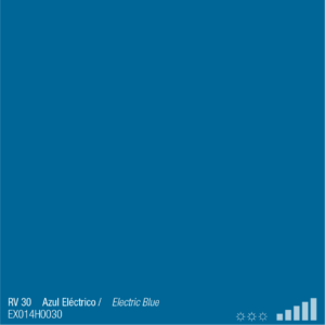 ספריי צבע מבריק כחול חשמל RV30  ELECTRIC BLUE