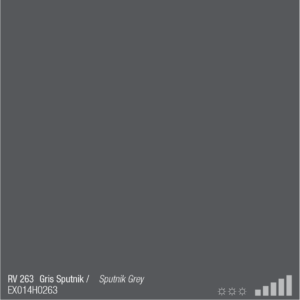 ספריי צבע מבריק אפור כהה RV263 SPUTNIK GREY