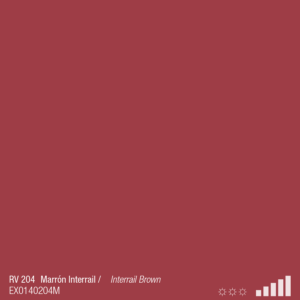 ספריי צבע מט חום ינטרייל MTN RV-204 INTERRAIL BROWN