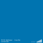 ספריי צבע מט כחול אירופה MTN RV-152 EUROPE BLUE