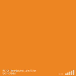 ספריי צבע מט כתום לבה MTN RV-106 LAVA ORANGE