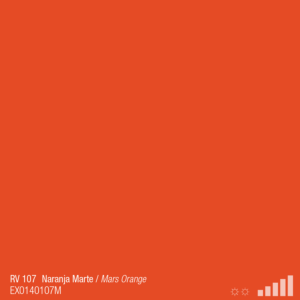 ספריי צבע מט כתום מרס MTN RV-107 MARS ORANGE