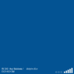 ספריי צבע מט כחול בייבילון MTN RV-243 BABYLON BLUE