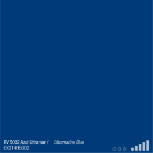 ספריי צבע מבריק כחול אולטרמרין RV5002 ULTRAMRINE BLUE