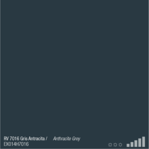 ספריי צבע מבריק אפור RV7016 ANTHRACITE GREY