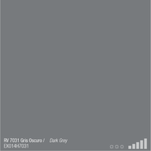 ספריי צבע מבריק אפור כהה RV7031 DARK GREY