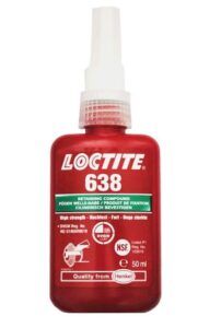 דבק קיבוע צירים/מיסבים LOCTITE 638