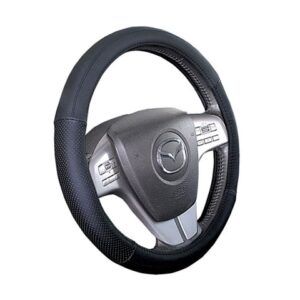 כיסוי הגה סקטור עור שחור הדר רוזן HR