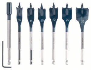 סט מקדחי פרפר SELF CUT SPEED, ‏7 חלקים בוש BOSCH