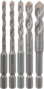 סט 5 מקדחים לקרמיקה BOSCH HEX-9 CERAMIC