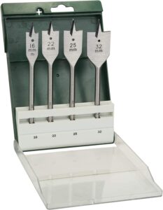 סט 4 מקדחי פרפר X-LINE עם כניסת אימפקט 1/4" בוש BOSCH