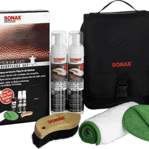 ערכה לטיפוח ריפודי עור SONAX