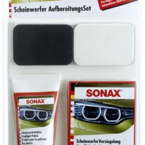 ערכה לחידוש פנסים SONAX Headlight Restoration Kit