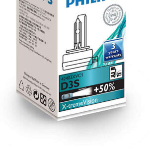 נורה קסנון 42V 35W X-tremeVision XENON D3S חברת PHILIPS