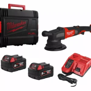 פולישר אורביטלי "6 נטען 18V תנודה 21 מ"מ + 2 סוללות MILWAUKEE M18 FROP21