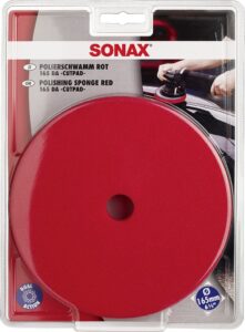 פד פוליש אדום 165 גס למכונה דואלית SONAX