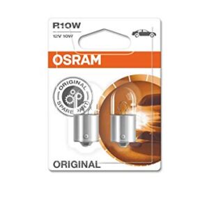 זוג נורות מגע אחד OSRAM R10W