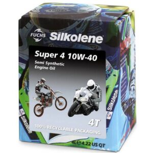 שמן מנוע SILKOLENE ‭SUPER 4 10W-40 4L‬