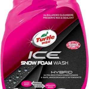שמפו מקציף אייס ורוד Turtle Wax ICE Snow