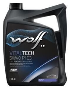 שמן מנוע WOLF VITALTECH 5W40 PI C3