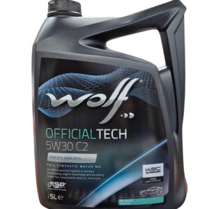 שמן מנוע WOLF OFFICIAL TECH 5W30 C2