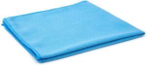 מטלית מיקרופייבר כחולה לשמשות THE RAG COMPANY DIAMOND
