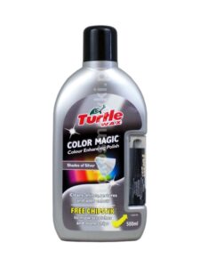פוליש טרטל קולור מג'יק לרכב כסוף/אפור TURTLE COLOR MAGIC