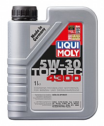 שמן מנוע LIQUI MOLY  TOP TEC 4300 5W30 1L