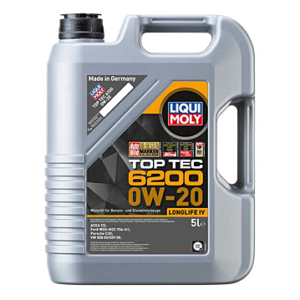 שמן מנוע LIQUI MOLY TOP- TEC LONGLIFE IV 6200 0W20