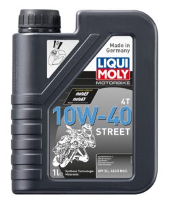 שמן מנוע 4 פעימות ליקווי מולי Liqui Moly Street 10W40 1L