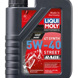 שמן מנוע 4 פעימות ליקווי מולי סינטטי Liqui Moly Street RACE 5W40