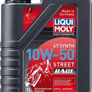 שמן מנוע 4 פעימות ליקווי מולי סינטטי Liqui Moly Street RACE 10W50