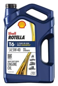 שמן מנוע SHELL ROTELLA T6 5W40