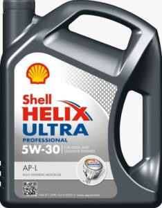 שמן מנוע SHELL HELIX ULTRA 5W30 AP-L  5L