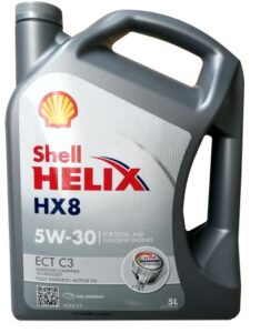 שמן מנוע SHELL HELIX HX8 5W30 ECT C3  5L