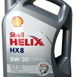 שמן מנוע SHELL HELIX HX8 5W30 ECT C3  5L