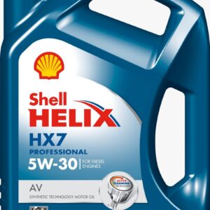 שמן מנוע SHELL HELIX HX7 5W30 AV  4L