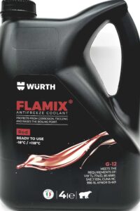 נוזל קירור אדום מוכן לשימוש 4 ליטר וירט WURTH