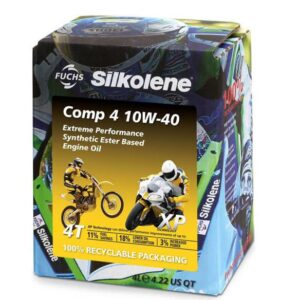 שמן מנוע SILKOLENE ‭COMP 4 10W-40 XP LACUB 4L‬