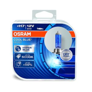 סט נורות לרכב OSRAM COOL BLUE BOOST H7 5000K