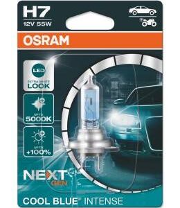 נורה  OSRAM COOL BLUE INTENSE H7 5000K