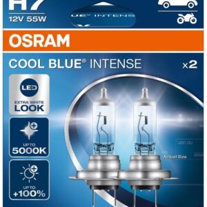 זוג נורות  OSRAM COOL BLUE INTENSE H7