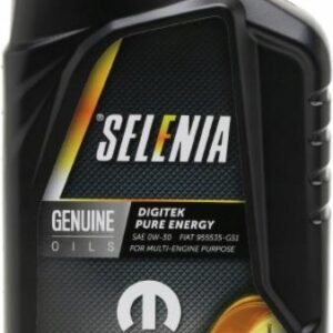 שמן מנוע 0W30 חברת SELENIA דגם  Digitek Pure Energy 1L