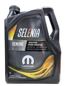 שמן מנוע 0W30 חברת SELENIA דגם  Digitek Pure Energy