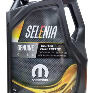 שמן מנוע 0W30 חברת SELENIA דגם  Digitek Pure Energy