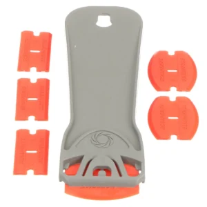 סקרייפר פלסטיק מקצועי PERMATEX SaferScraper עם 6 להבים