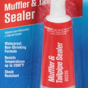 אוטם דליפות וחורים בצינורות מפלט PERMATEX MUFFLER & TAILPIPE SEALER