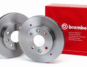 סט צלחות בלם אחורי חברת BREMBO
