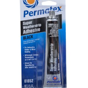 דבק להדבקת גומי דלת ברכב Permatex Black Super Weatherstrip Adhesive 59ml