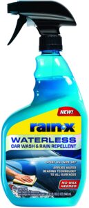 תרסיס שטיפה ללא מים עם דוחה גשם RAIN-X WATERLESS CAR WASH & RAIN REPELLENT